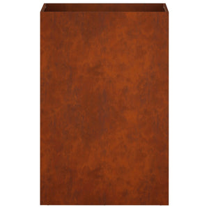 Γλάστρα Κήπου 2 τμχ. Σκ rusty 50 x 30 x 75 εκ