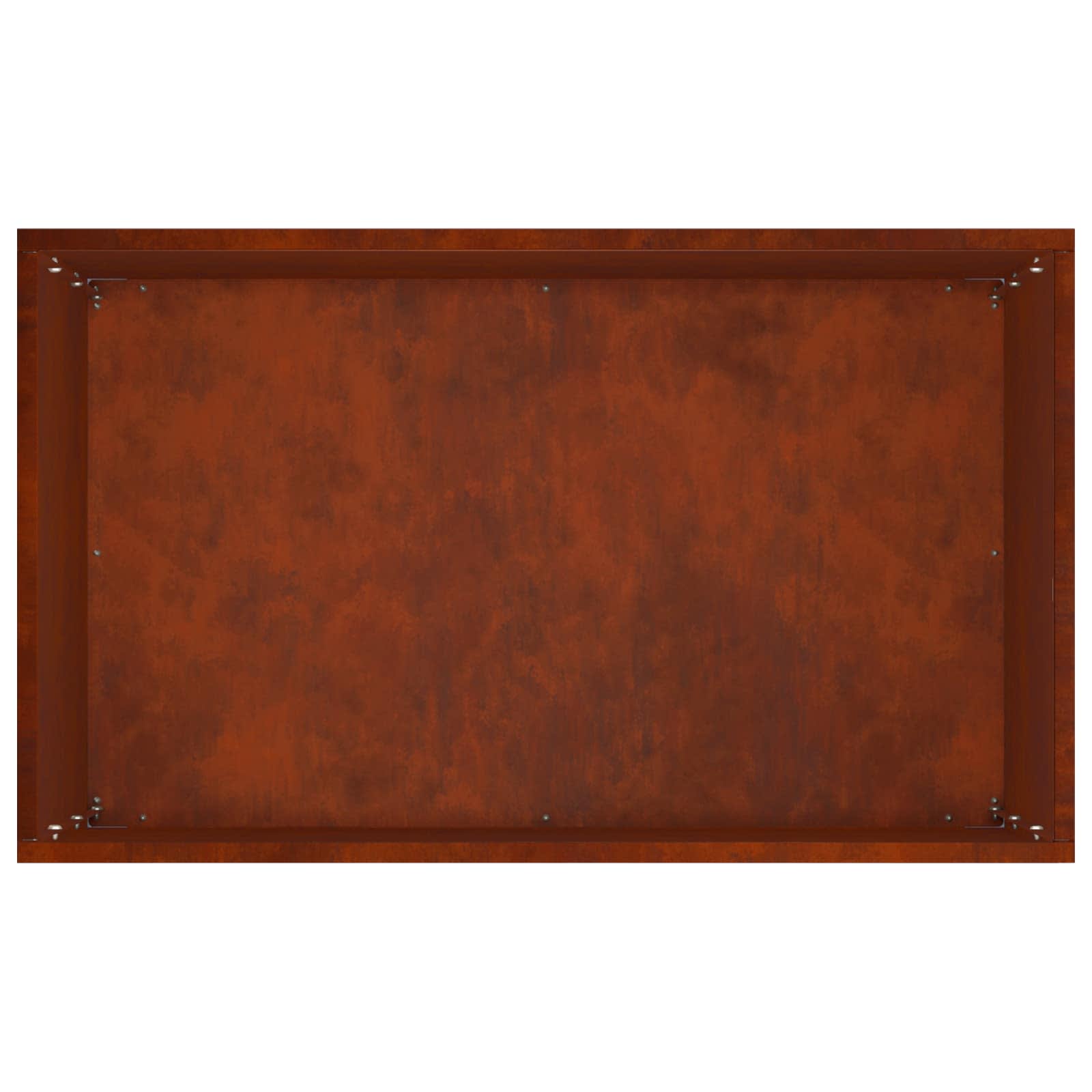 Γλάστρα Κήπου 2 τμχ. Σκ rusty 50 x 30 x 75 εκ