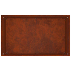 Γλάστρα Κήπου 2 τμχ. Σκ rusty 50 x 30 x 75 εκ