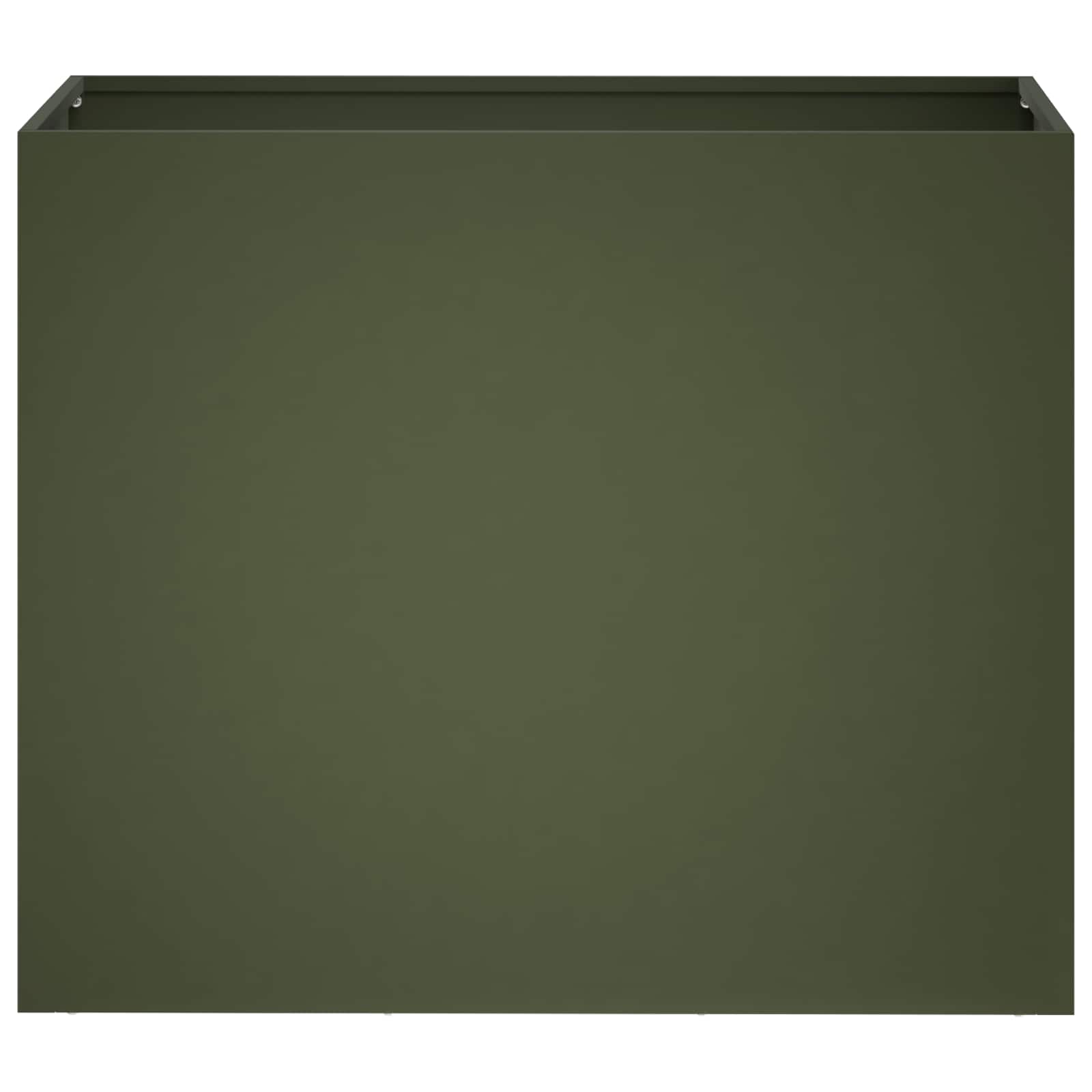 Γλάστρα Κήπου 2 τμχ. Λαδί 60 x 30 x 40 εκ.