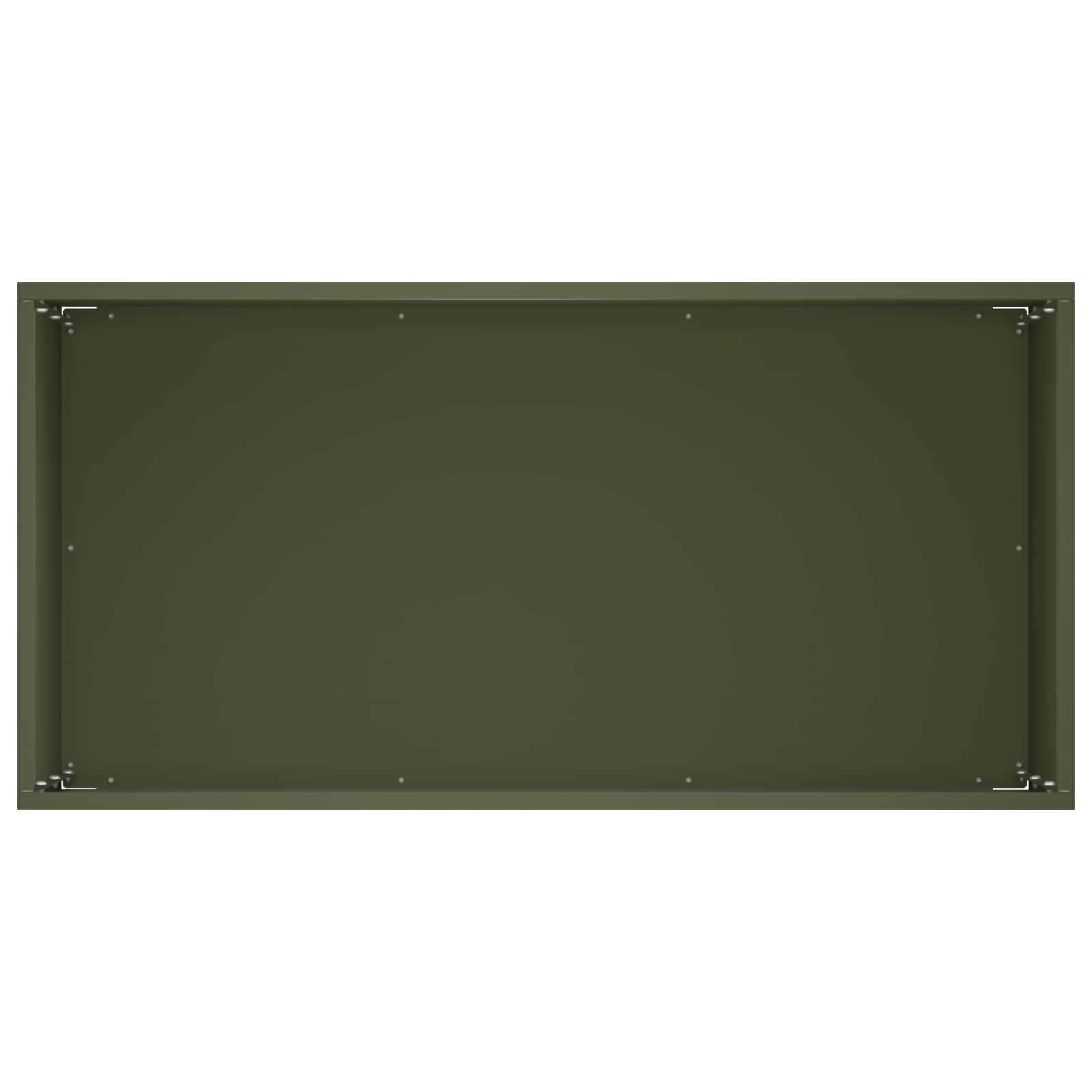Γλάστρα Κήπου 2 τμχ. Λαδί 60 x 30 x 50 εκ. - Pakobazaar