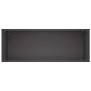 Γλάστρα Κήπου 2 τμχ. Μαύρο 80 x 30 x 40 εκ