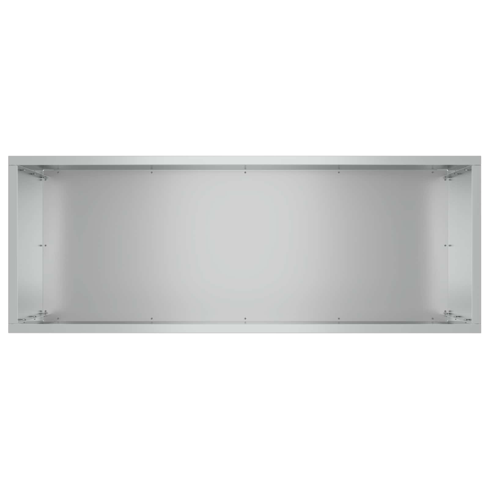 Γλάστρα Κήπου Ασημί 80 x 30 x 40 εκ Γαλβανισμένος Χάλυβας