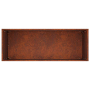 Γλάστρα Κήπου Σκ rusty 80 x 30 x 50 εκ - Pakobazaar