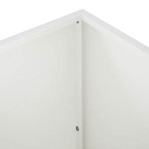 Γλάστρα Κήπου Λευκό 100 x 30 x 50 cm Ψυχρής έλασης χάλυβας - Pakobazaar