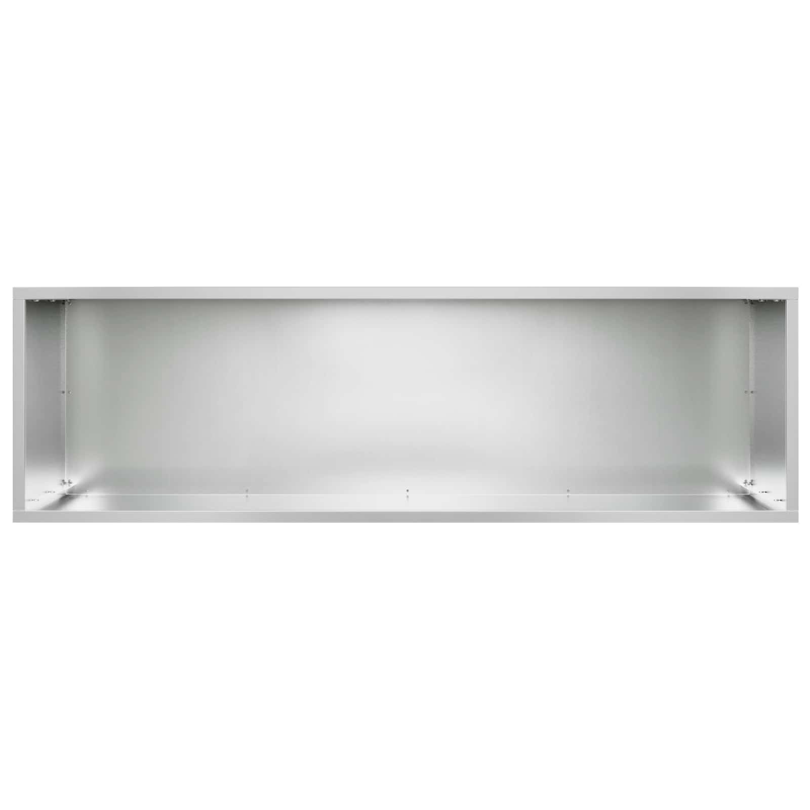 Γλάστρα Κήπου Ασημί 100 x 30 x 50 cm Γαλβανισμένος Χάλυβας