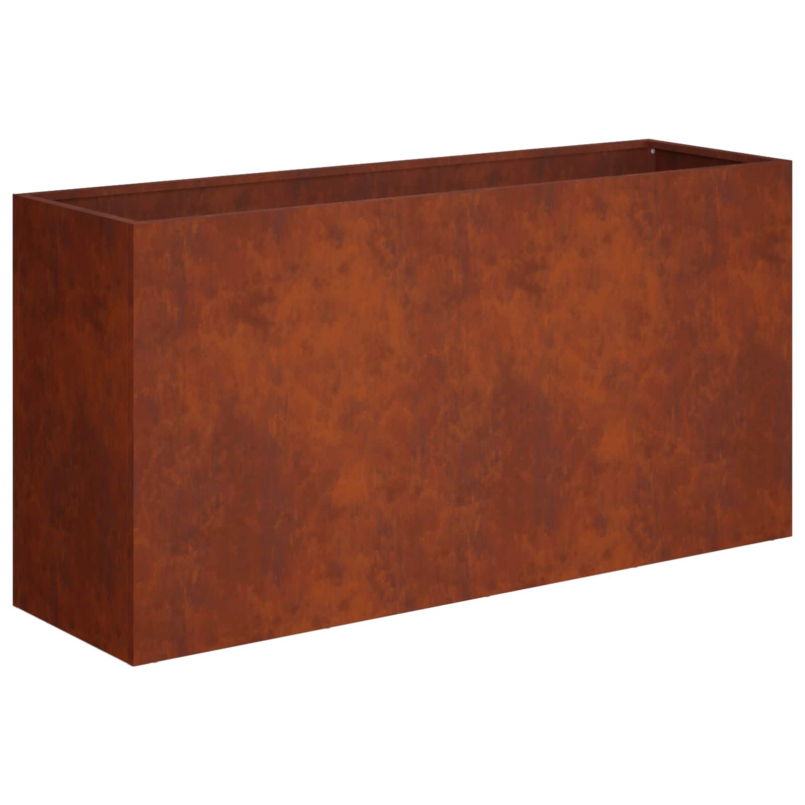 Γλάστρα Κήπου 2 τμχ. Σκ rusty 100 x 30 x 50 cm - Pakobazaar