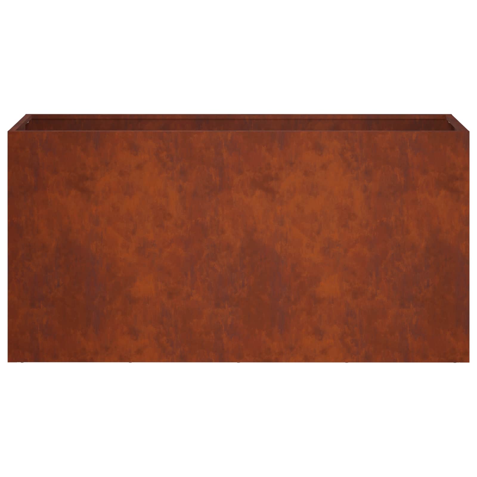 Γλάστρα Κήπου 2 τμχ. Σκ rusty 100 x 30 x 50 cm - Pakobazaar