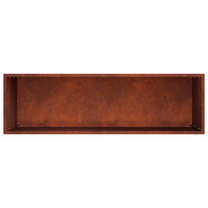 Γλάστρα Κήπου 2 τμχ. Σκ rusty 100 x 30 x 50 cm - Pakobazaar