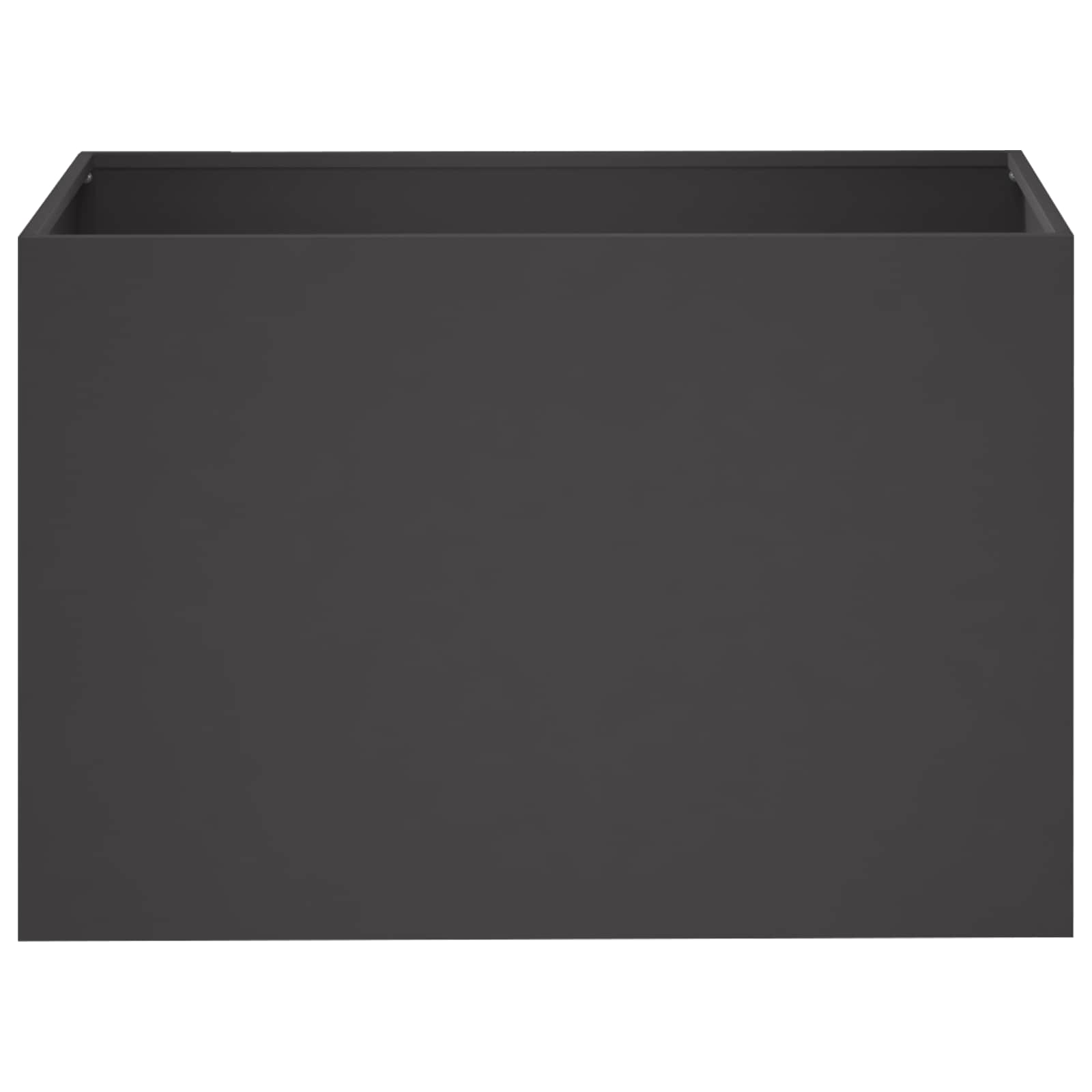 Γλάστρα Κήπου 2 τμχ. Μαύρο 50 x 40 x 40 εκ.