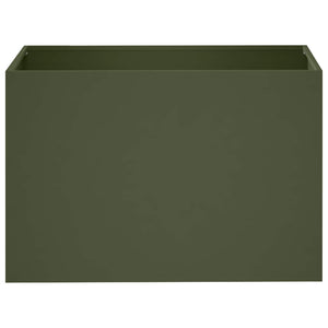 Γλάστρα Κήπου 2 τμχ. Λαδί 50 x 40 x 40 εκ. - Pakobazaar