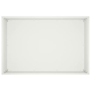 Γλάστρα Κήπου 2 τμχ. Λευκό 50 x 40 x 50 εκ