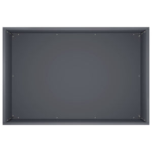 Γλάστρα Κήπου 2 τμχ. Ανθρακί 50 x 40 x 50 εκ - Pakobazaar