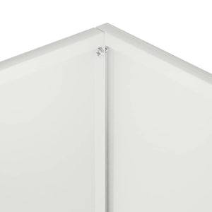 Γλάστρα Κήπου 2 τμχ. Λευκό 60 x 40 x 40 εκ.