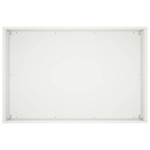 Γλάστρα Κήπου 2 τμχ. Λευκό 60 x 40 x 40 εκ.