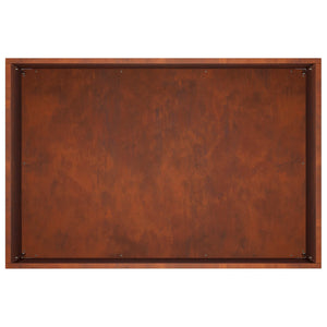 Γλάστρα Κήπου Σκ rusty 60 x 40 x 40 εκ.