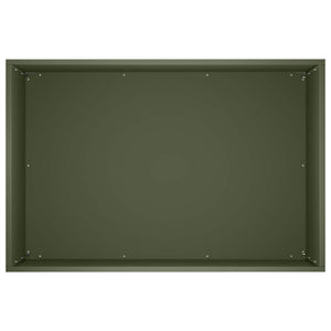 Γλάστρα Κήπου Λαδί 60 x 40 x 50 cm Ψυχρής έλασης χάλυβας