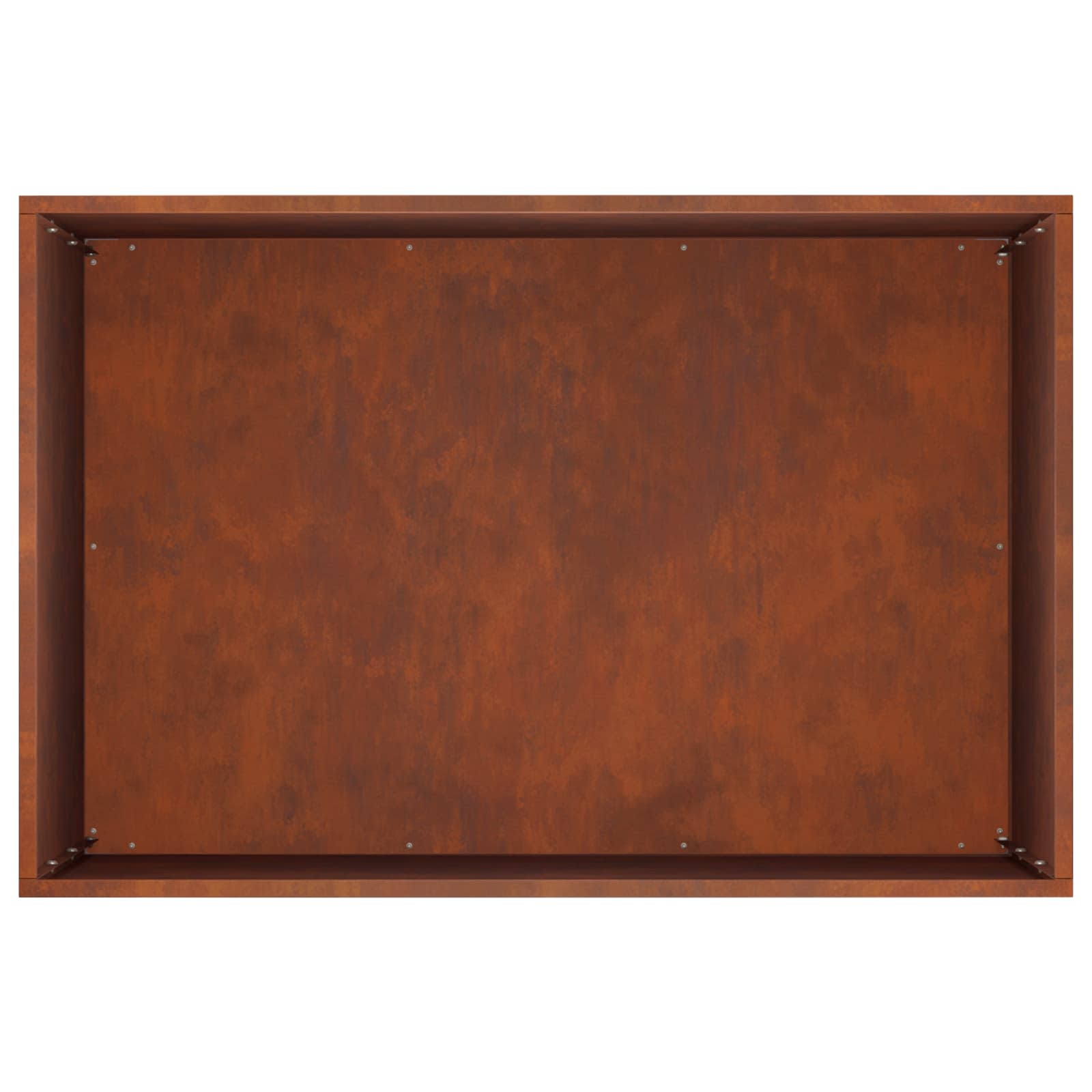 Γλάστρα Κήπου 2 τμχ. Σκ rusty 60 x 40 x 50 cm