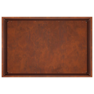 Γλάστρα Κήπου 2 τμχ. Σκ rusty 60 x 40 x 50 cm