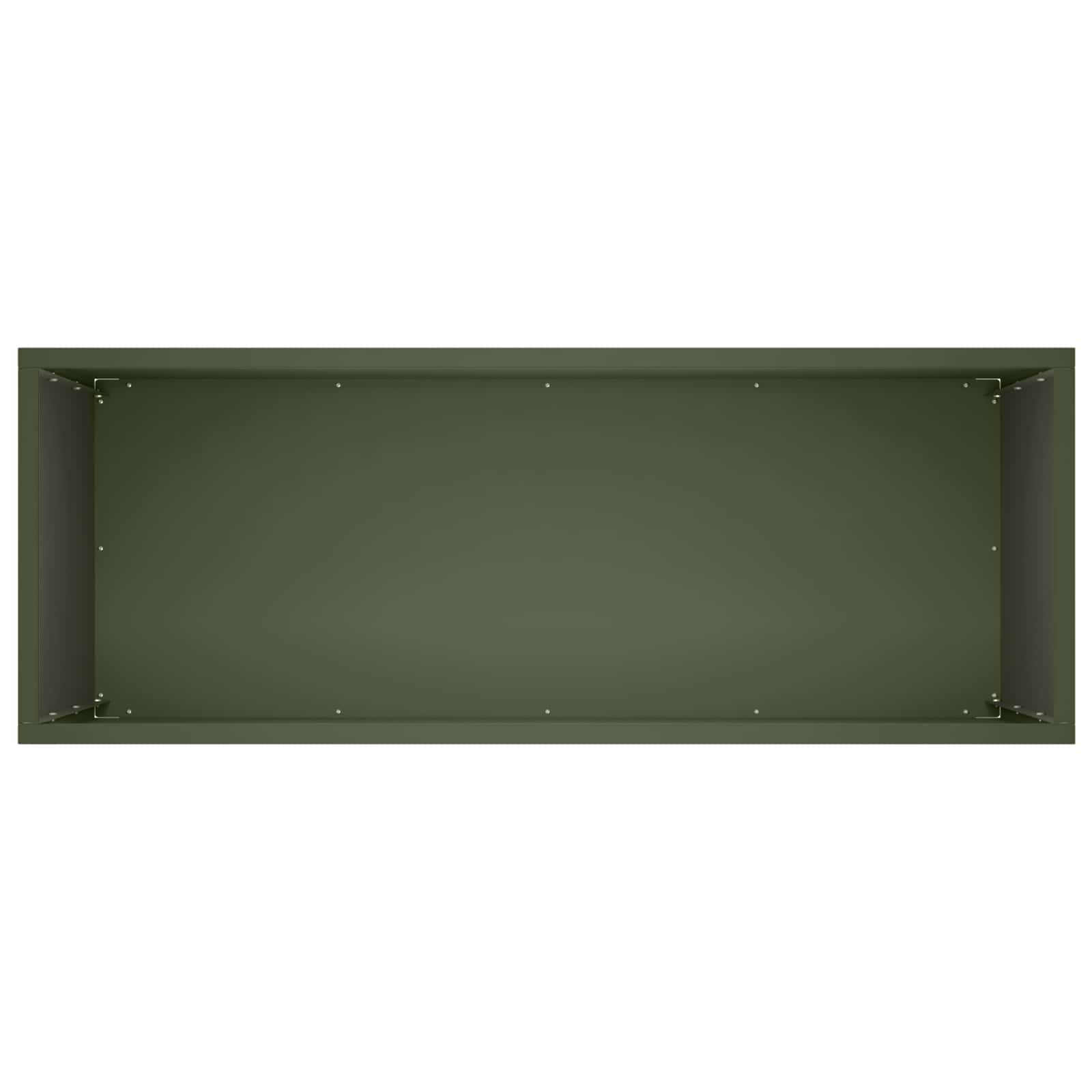 Γλάστρα Κήπου 2 τμχ. Λαδί 80 x 40 x 50 cm Ψυχρής έλασης χάλυβας - Pakobazaar