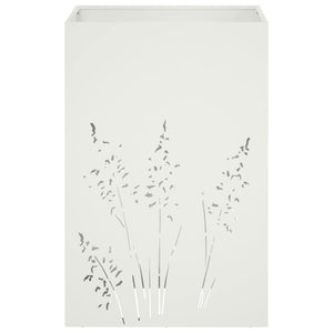 Γλάστρα Κήπου 2 τμχ. Λευκό 50 x 50 x 75 cm
