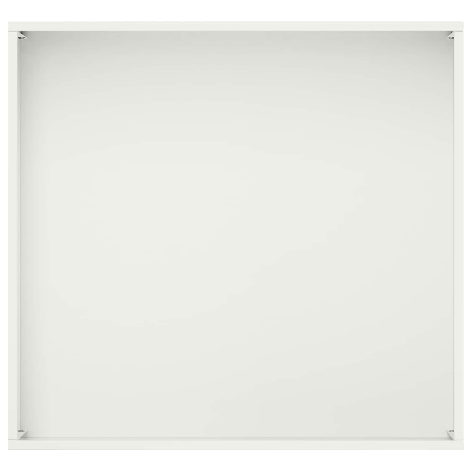Γλάστρα Κήπου 2 τμχ. Λευκό 50 x 50 x 75 cm