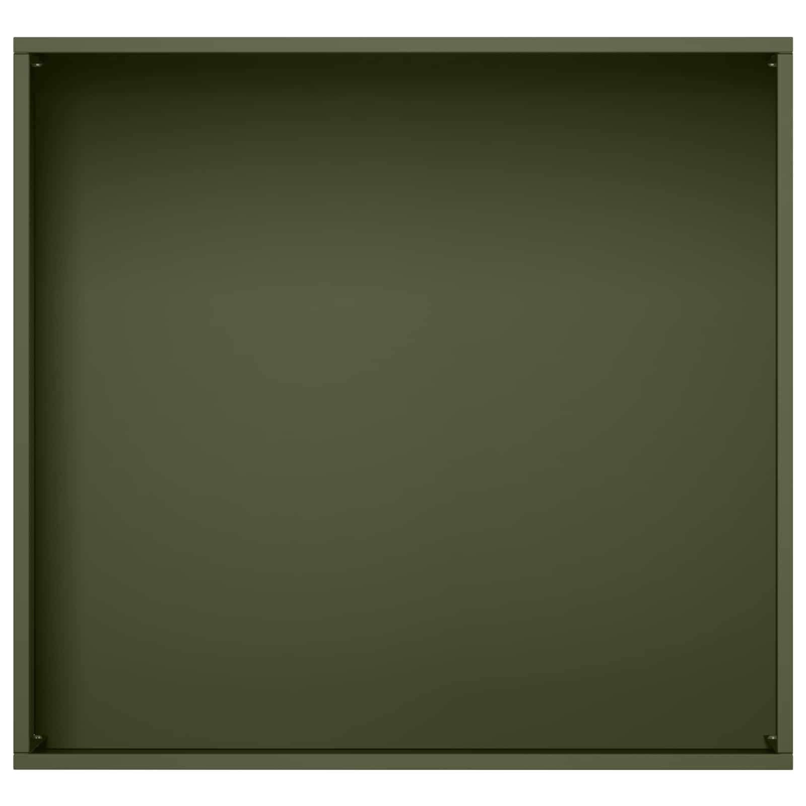 Γλάστρα Κήπου Λαδί 50 x 50 x 75 cm Ψυχρής έλασης χάλυβας