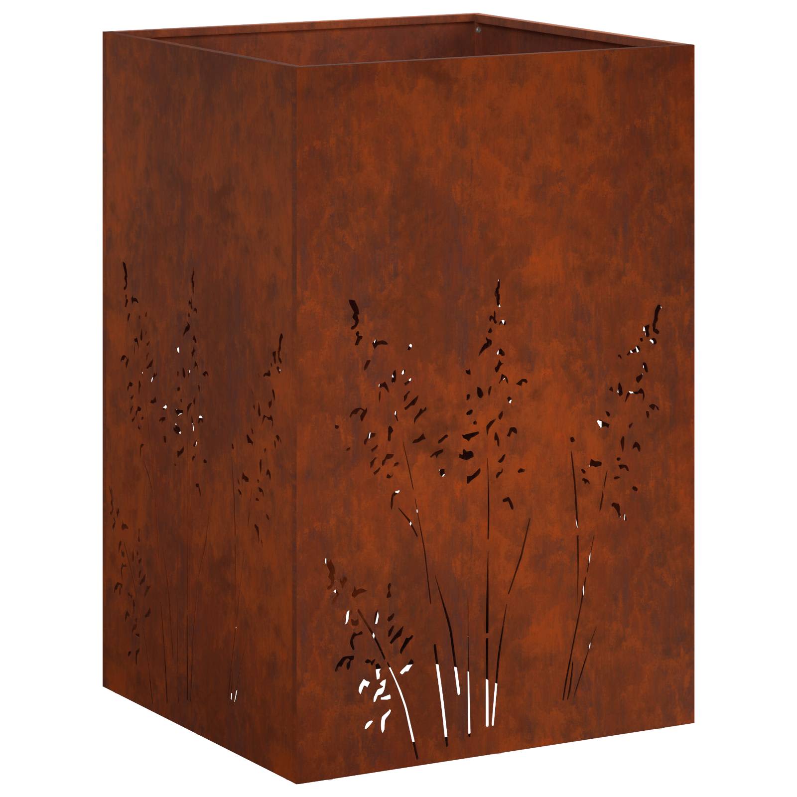 Γλάστρα Κήπου Σκ rusty 50 x 50 x 75 cm