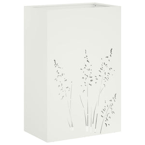 Γλάστρα Κήπου 2 τμχ. Λευκό 50 x 30 x 75 εκ