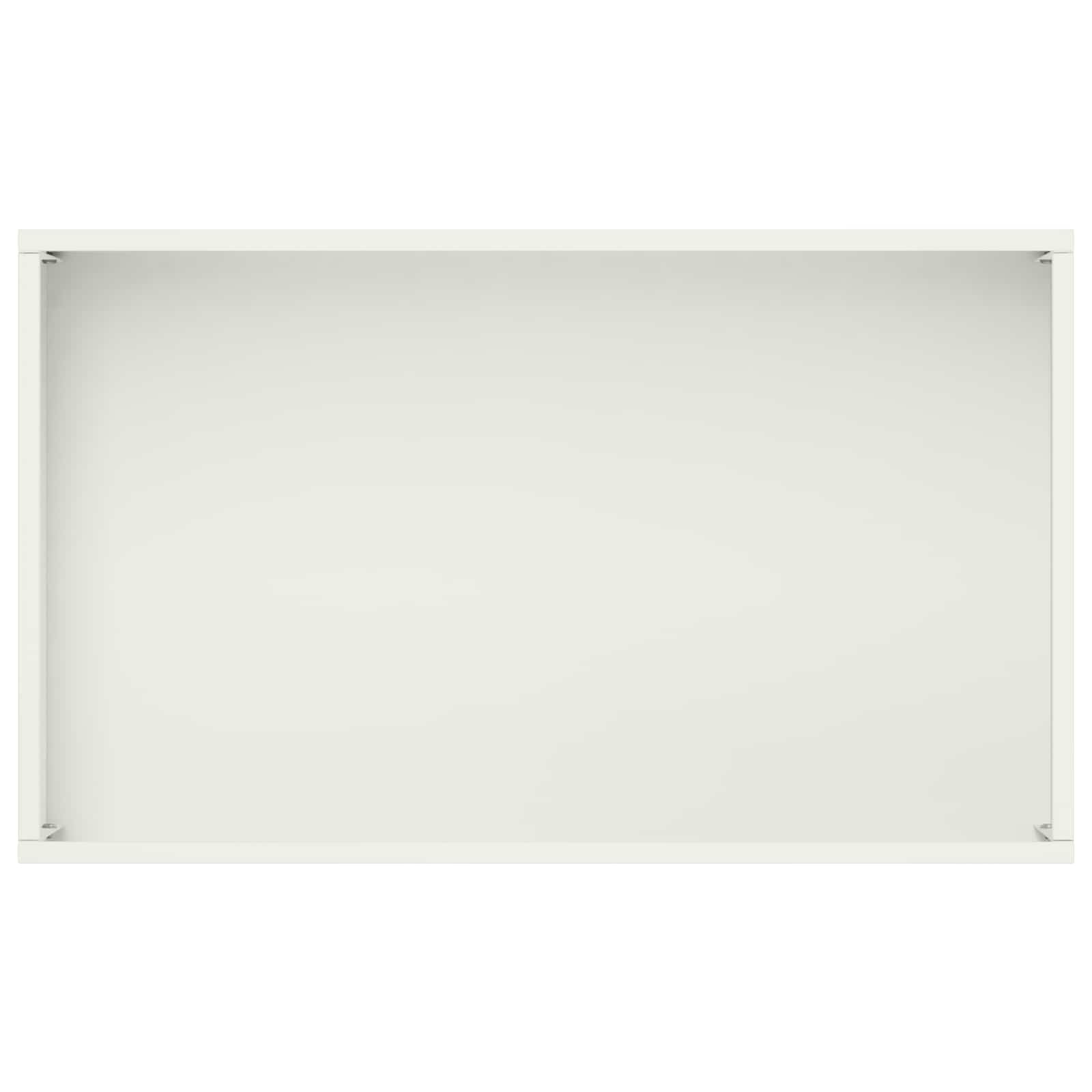 Γλάστρα Κήπου 2 τμχ. Λευκό 50 x 30 x 75 εκ