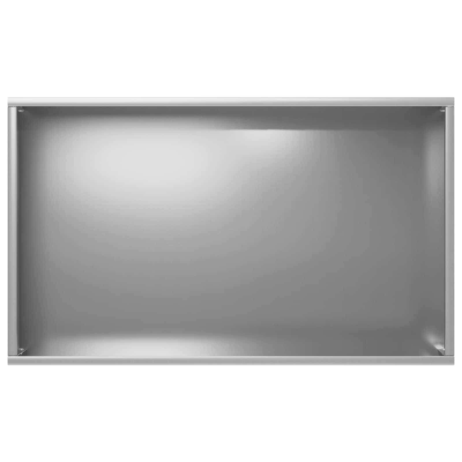 Γλάστρα Κήπου 2 τμχ. Ασημί 50 x 30 x 75 εκ
