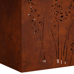 Γλάστρα Κήπου Σκ rusty 50 x 30 x 75 εκ
