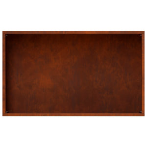 Γλάστρα Κήπου Σκ rusty 50 x 30 x 75 εκ