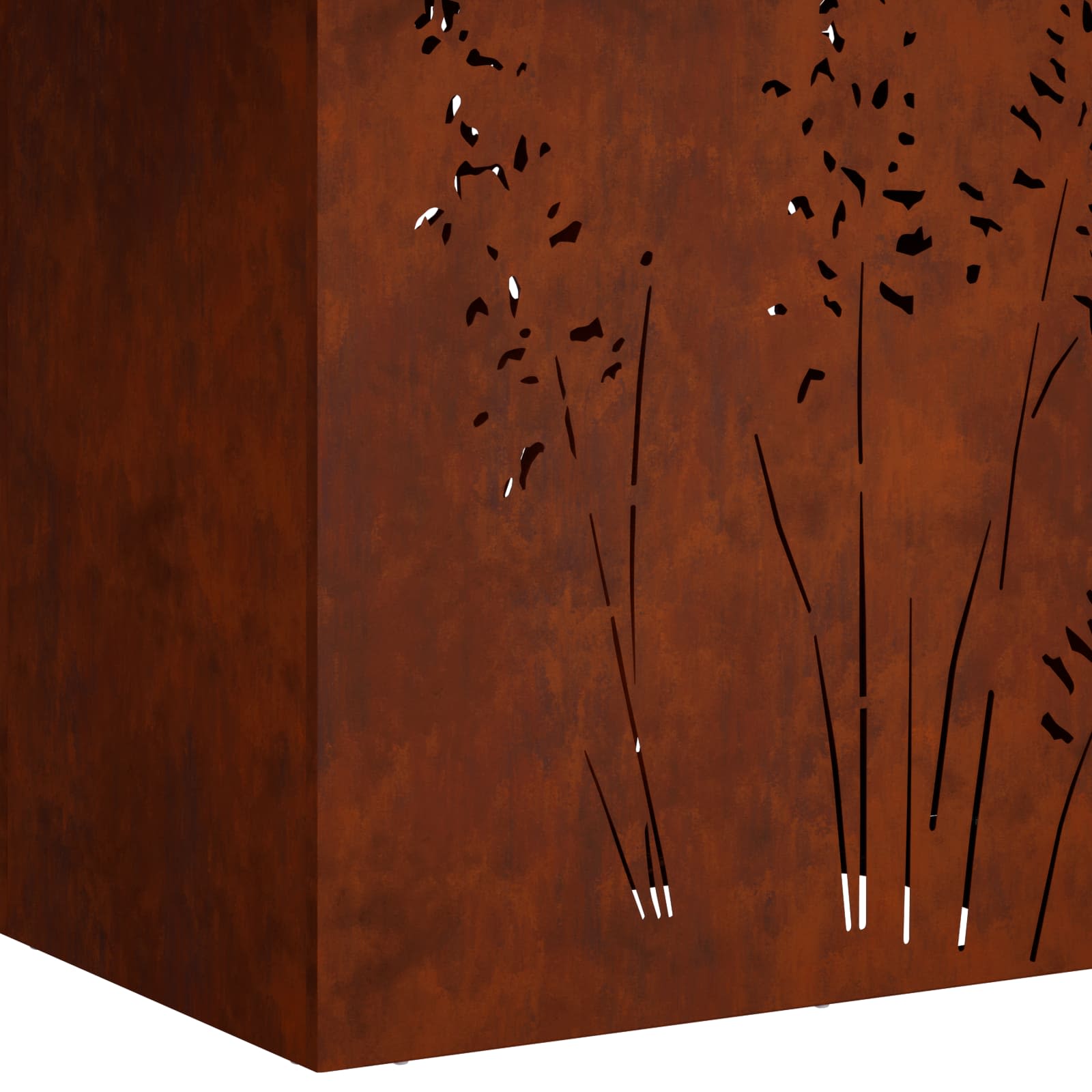Γλάστρα Κήπου 2 τμχ. Σκ rusty 50 x 30 x 75 εκ - Pakobazaar