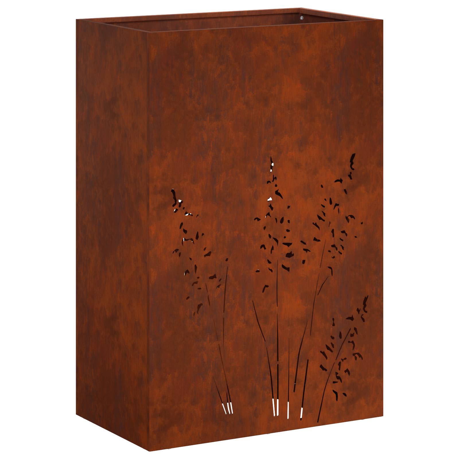 Γλάστρα Κήπου 2 τμχ. Σκ rusty 50 x 30 x 75 εκ - Pakobazaar