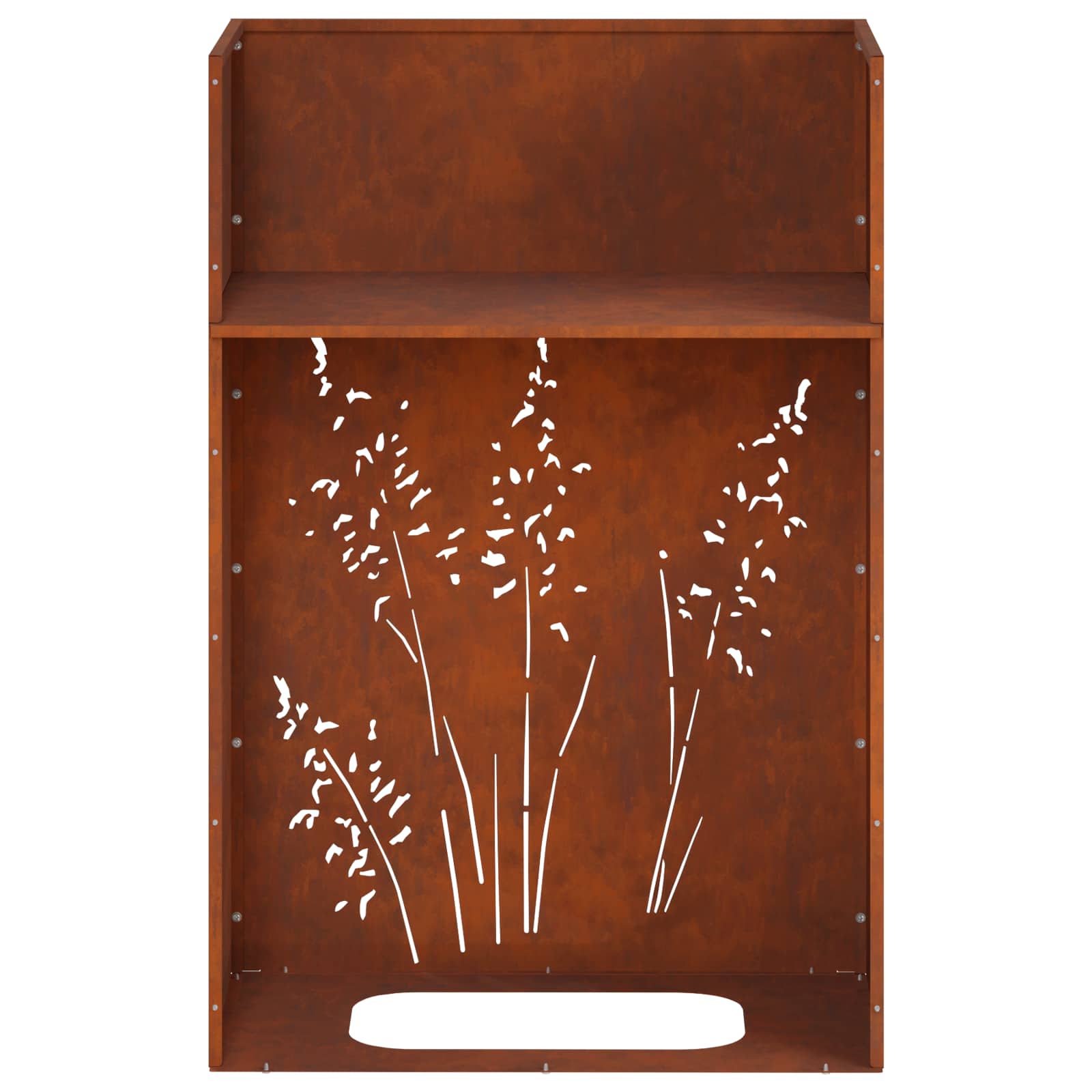 Γλάστρα Κήπου 2 τμχ. Σκ rusty 50 x 30 x 75 εκ - Pakobazaar