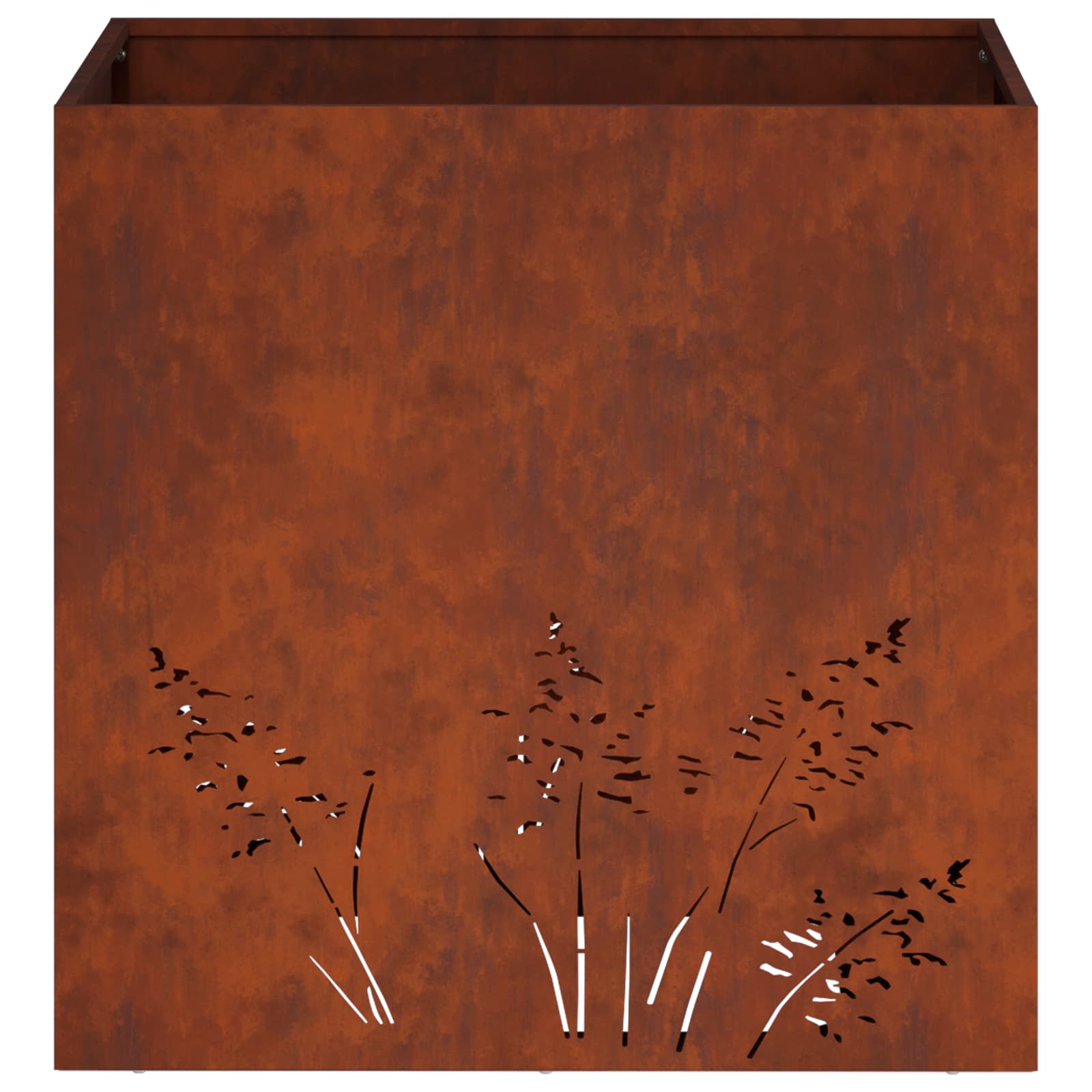 Γλάστρα Κήπου 2 τμχ. Σκ rusty 50 x 50 x 49 cm
