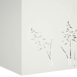 Γλάστρα Κήπου 2 τμχ. Λευκό 50 x 30 x 49 εκ - Pakobazaar