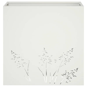 Γλάστρα Κήπου 2 τμχ. Λευκό 50 x 30 x 49 εκ - Pakobazaar
