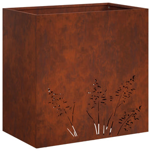 Γλάστρα Κήπου 2 τμχ. Σκ rusty 50 x 30 x 49 εκ - Pakobazaar