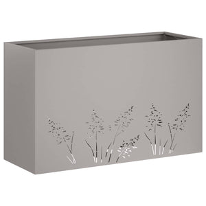 Γλάστρα Κήπου 2 τμχ. Σκ rusty 80 x 30 x 49 εκ - Pakobazaar