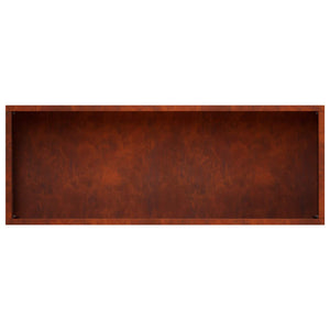 Γλάστρα Κήπου 2 τμχ. Σκ rusty 80 x 30 x 49 εκ - Pakobazaar