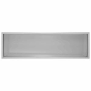 Γλάστρα Κήπου Ασημί 100 x 30 x 49 εκ Γαλβανισμένος Χάλυβας