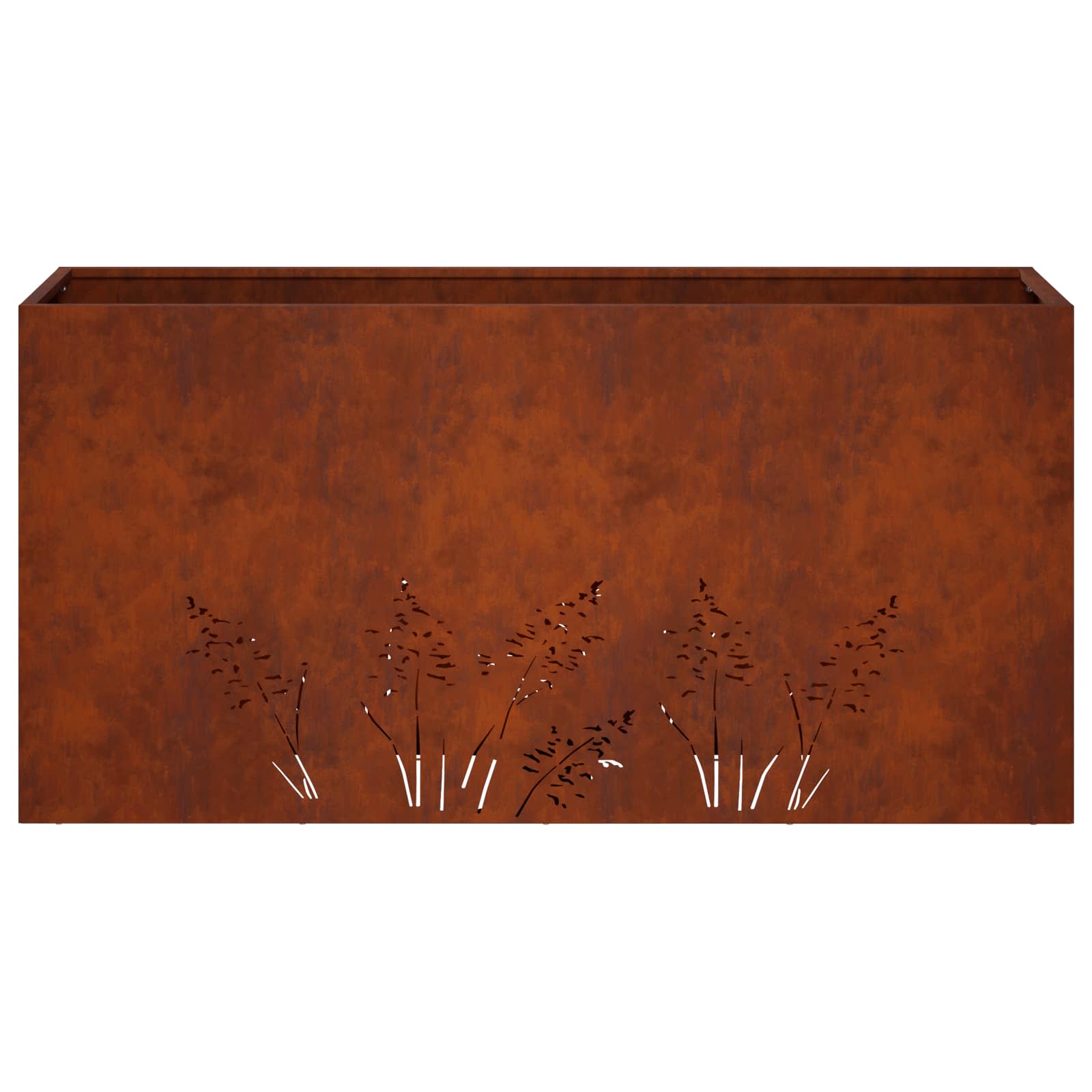 Γλάστρα Κήπου Σκ rusty 100 x 30 x 49 εκ