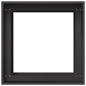 Γλάστρα Κήπου Μαύρο 40 x 40 x 60 cm Ψυχρής έλασης χάλυβας