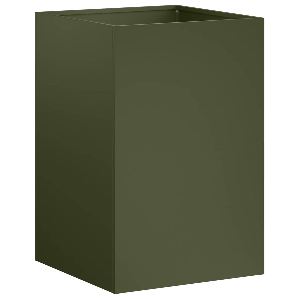 Γλάστρα Κήπου Λαδί 40 x 40 x 60 cm Ψυχρής έλασης χάλυβας