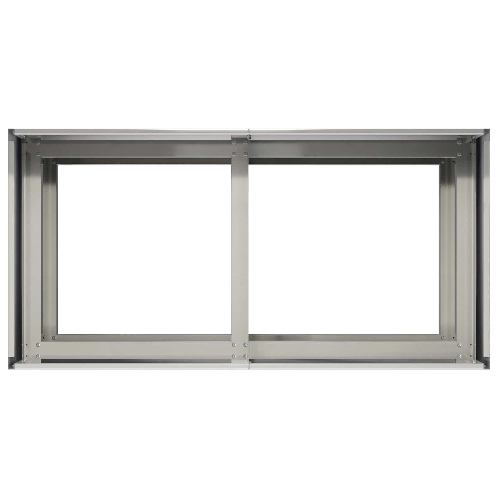 Γλάστρα Κήπου Ασημί 80 x 40 x 60 cm Ανοξείδωτο Ατσάλι - Pakobazaar