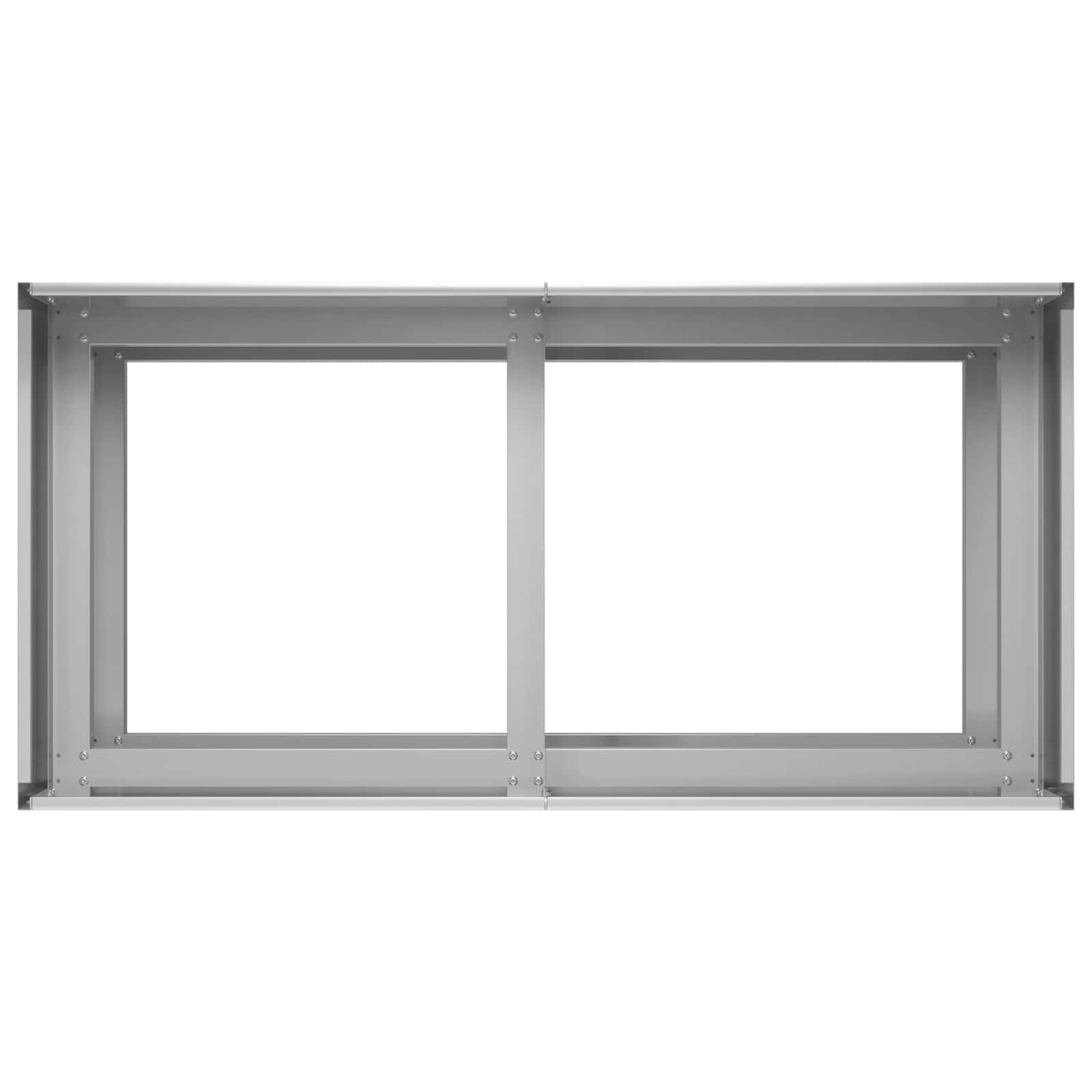 Γλάστρα Κήπου Ασημί 80 x 40 x 60 cm Γαλβανισμένος Χάλυβας - Pakobazaar