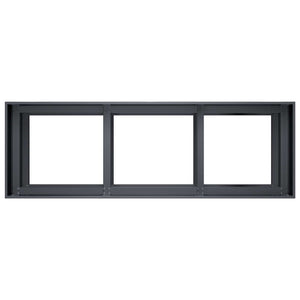 Γλάστρα Κήπου Ανθρακί 120 x 40 x 60 εκ Ψυχρής έλασης χάλυβας
