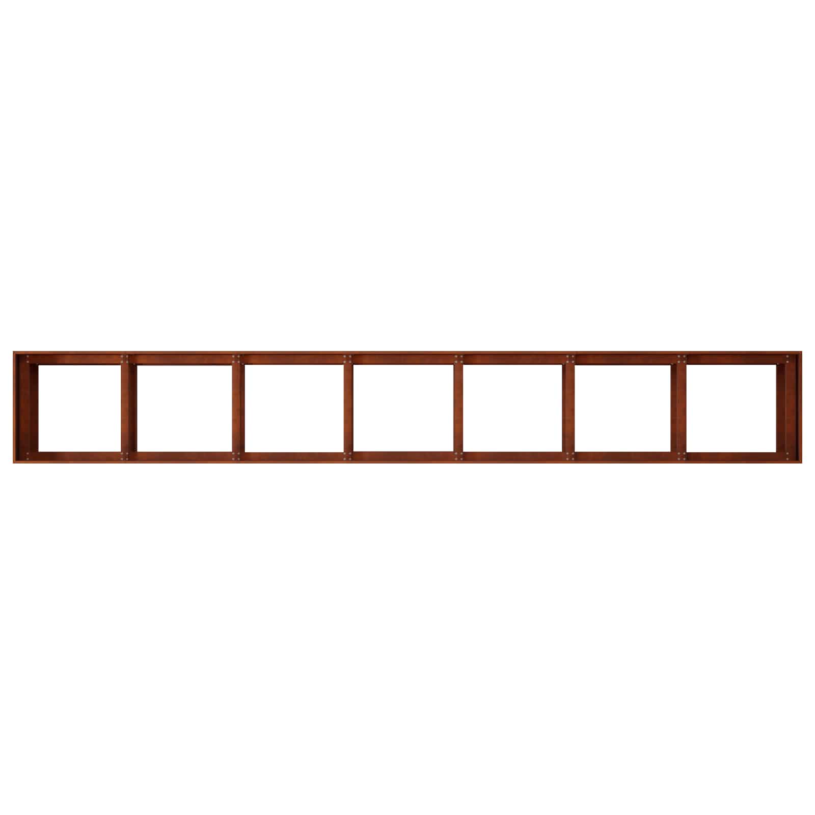 Γλάστρα Κήπου Σκ rusty 280 x 40 x 60 εκ